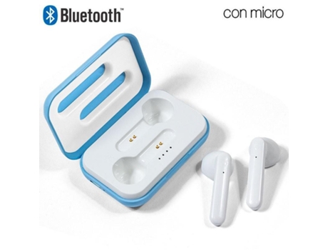 Cool Style Auriculares Bluetooth Azul Celeste