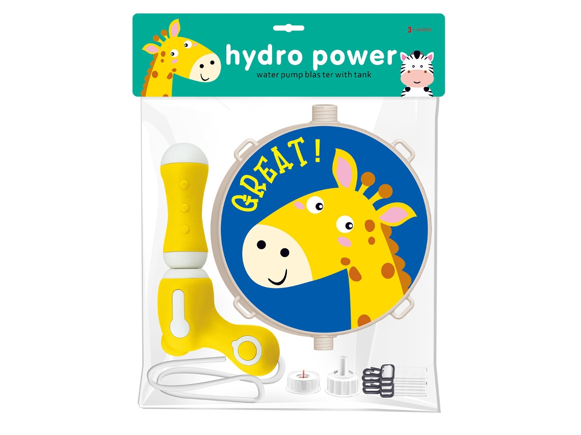 Yuysan Pistola De Água Mochila Infantil, Modelo Girafa, 1500ml