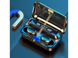 Fone de Ouvido Gamer Sem Fio Bluetooth com Visor Digital, Controle de Volume e Cancelamento de Ruído. MDUG