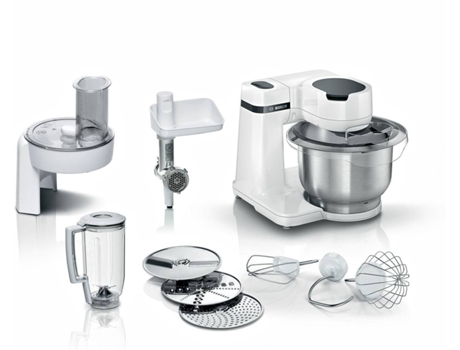 Robô de Cozinha BOSCH MUMS2EW30 (3.8 L - 700 W - 8 acessórios)