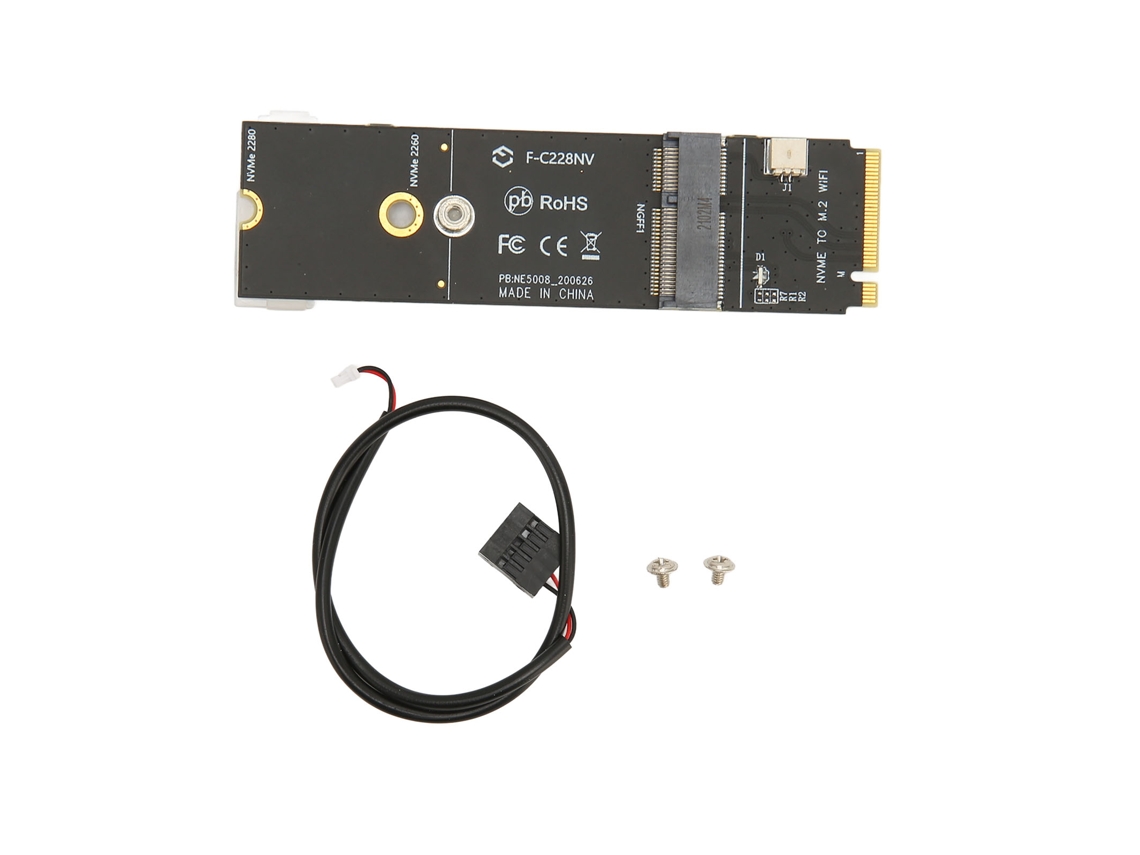 Placa De Riser M.2 A+e Key Para M.2 M Key Ssd Para Placa De Rede M.2 Ssd