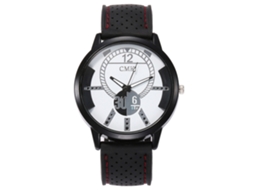 Reloj Deportivo Casual Unisex De Silicona Con Correa Rojo Para Hombre Y Mujer