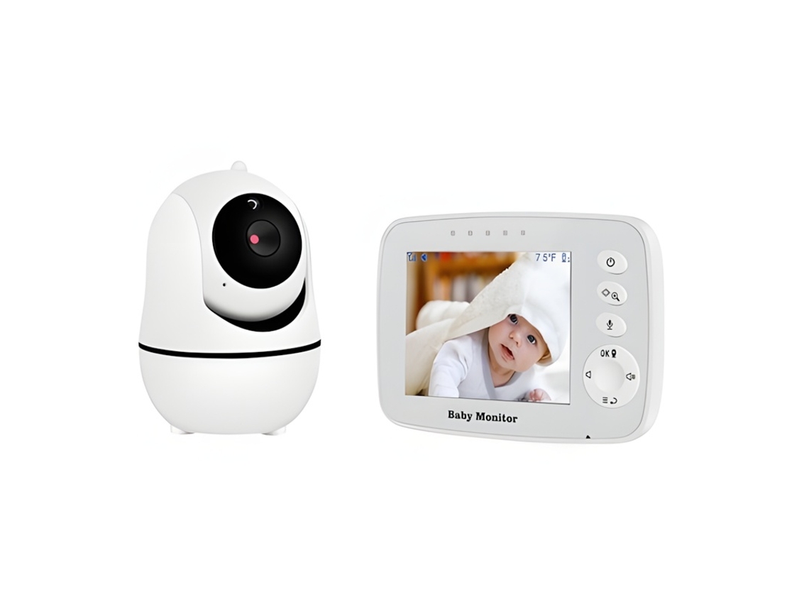 Elysve Intercomunicador Para Bebé Sm32ptz Branco