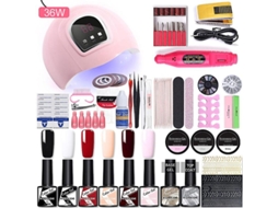 Conjunto De Manicure E Secador De Unhas Com Lâmpada Led Ly Ebike