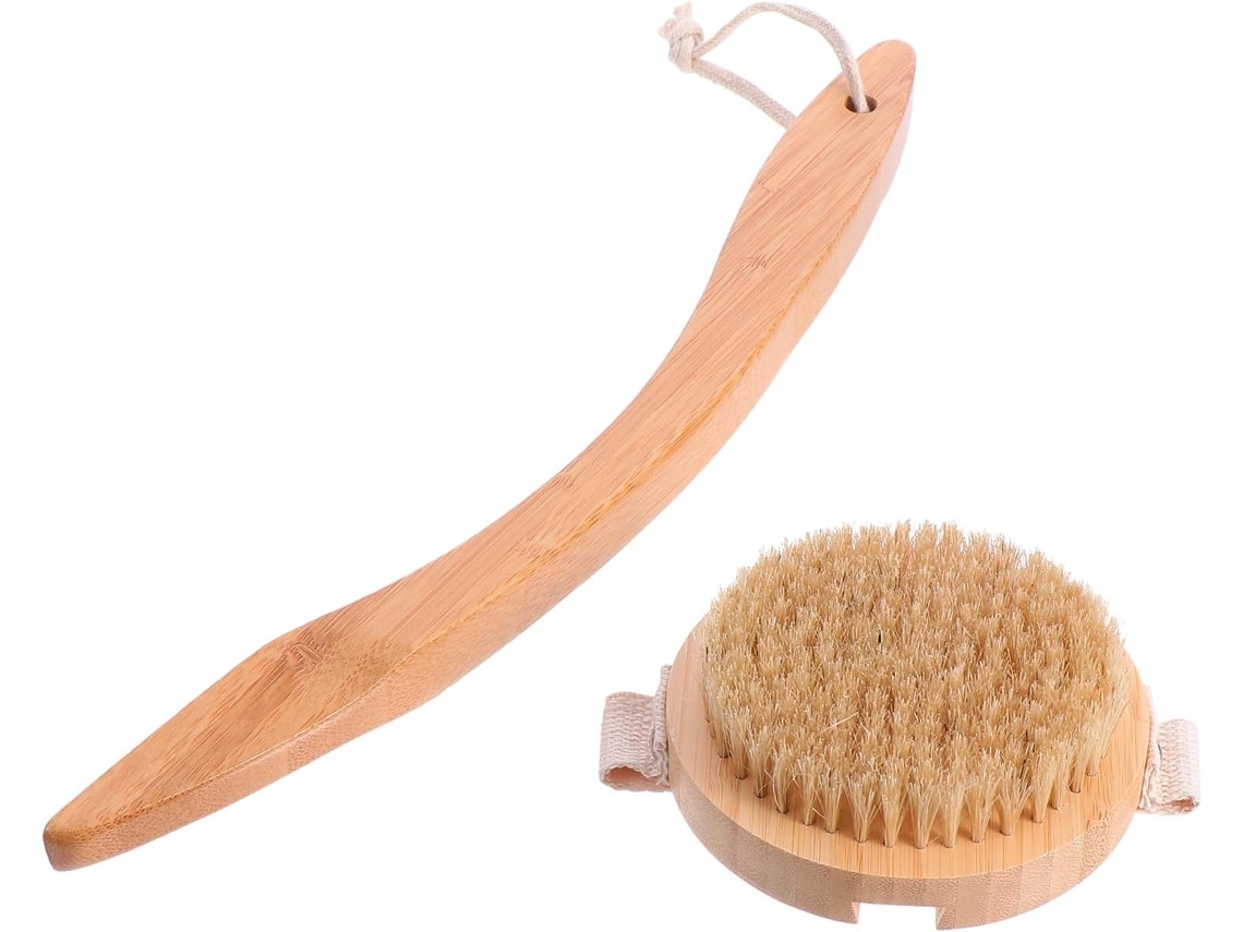 1-escova Com Escova De Banho E Chuveiro Removível Para Limpeza Cabelo