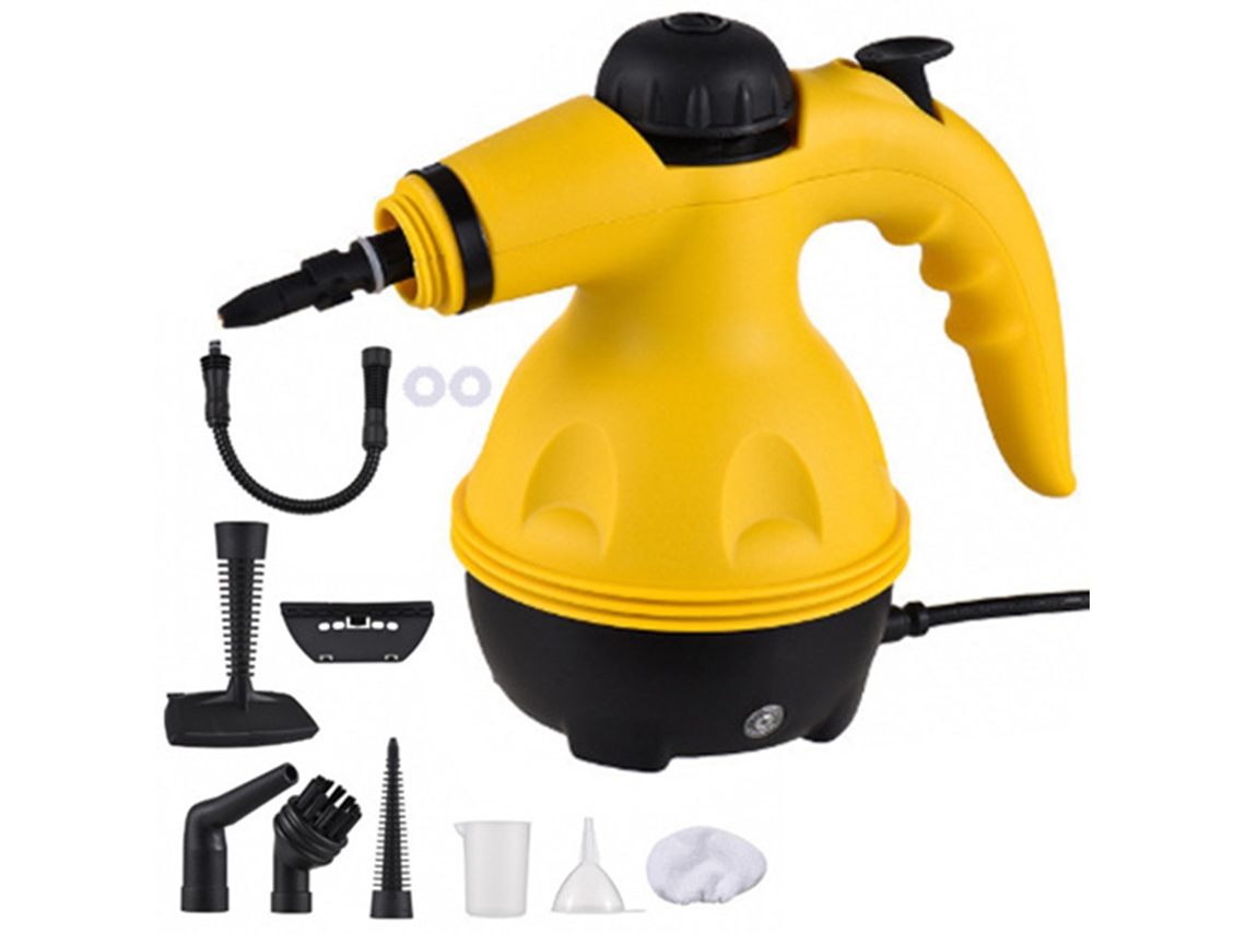 Laxiscreed Limpador A Vapor Portátil 1000w Para Limpeza De Manchas Em Múltiplas Superfícies
