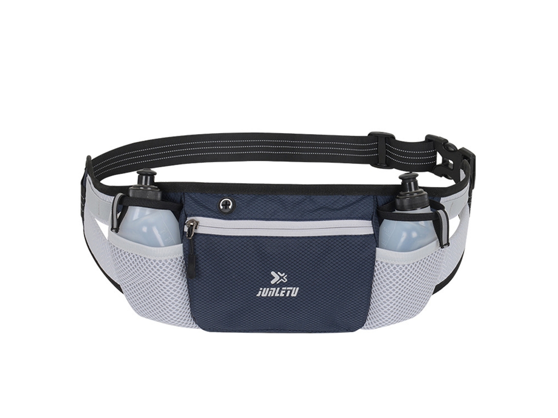 Bolsa Cintura Para Corrida Resistente À Água Com Suporte Para Garrafa Hidratação Fanny Pack