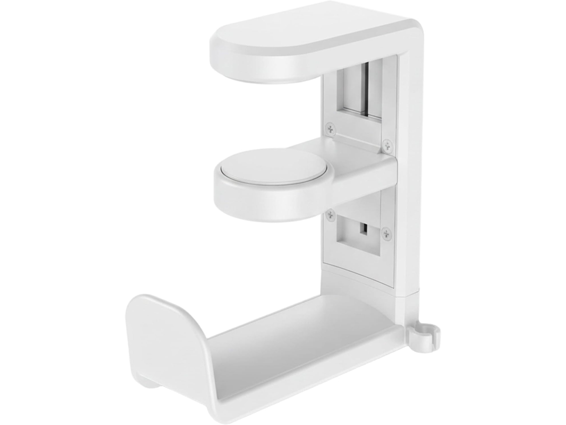 Gancho Ouvido, Suporte De Mesa Em Resina, Suporte Com Clipe Para Escritório Doméstico E Jogos, Gancho Branco