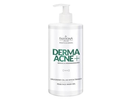 Farmona PROFISSIONAL + Derma Acne Gel Wash Pear rosto limpador Pear 500ml