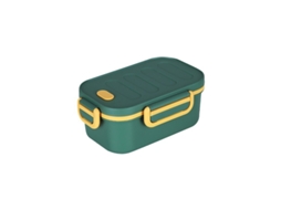 Bento Adulto - Caixa Almoço - Recipiente Refeição - Unissexo - Plástico - Verde