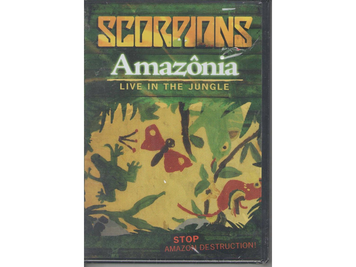 DVD Scorpions - Amazônia - Amaury (1CDs)