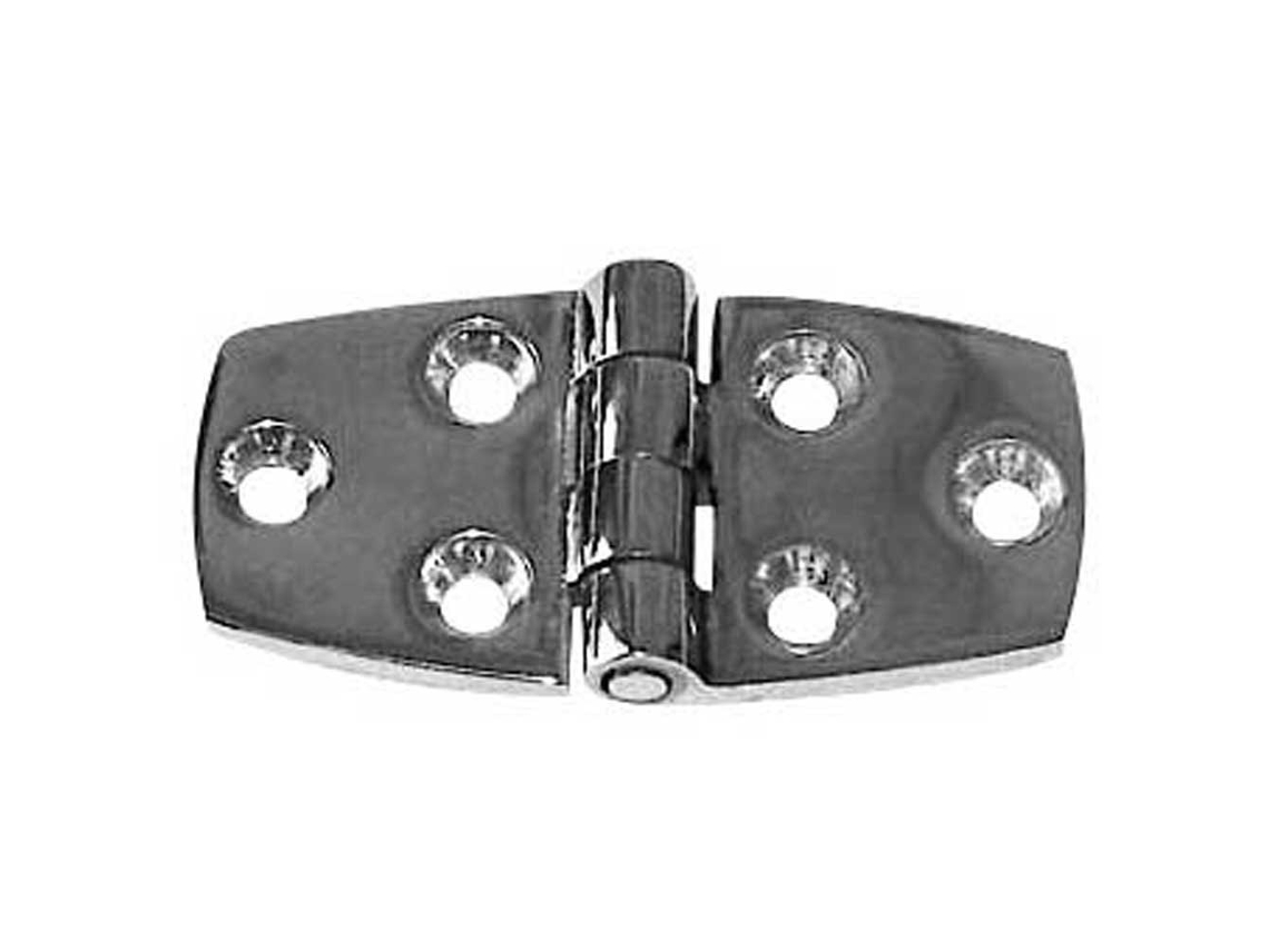 Dobradiça Inox 316 Prateado 38 X 75 X 4 Mmplastimo