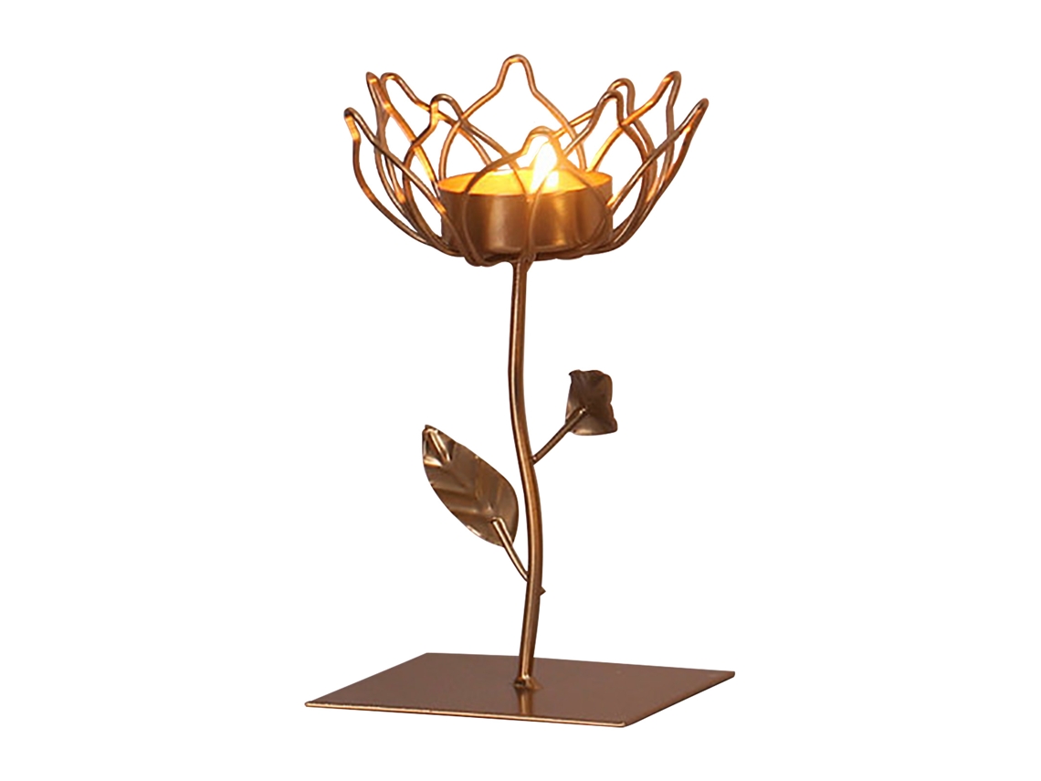 Laxiscreed Castiçal De Ferro Natal Para Decoração De Mesa E Velas