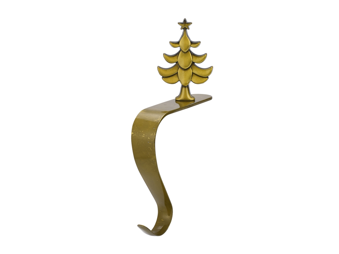 Presilha de Espeto para Meias de Natal em Bronze para Árvore de Natal LAXISCREED
