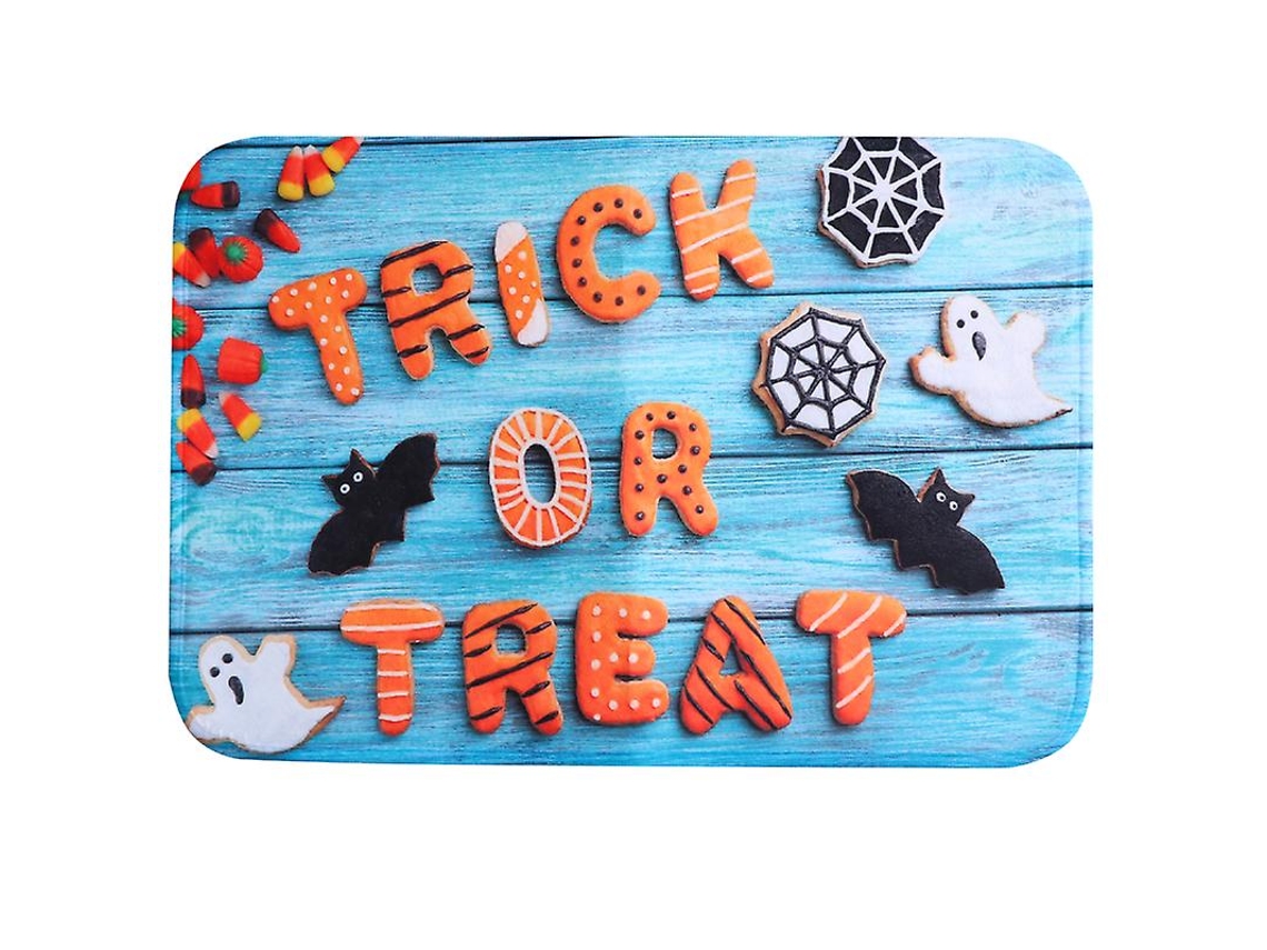 1Pcs Tapete de Porta de Halloween para Decorações de Halloween ALLINLESS