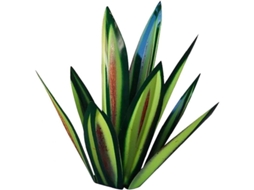 Escultura de Metal Nova Line de Tequila Jardim Decorativa 35cm