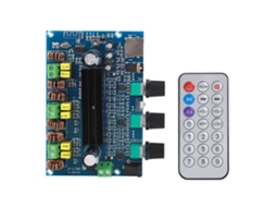 Placa de Amplificador Digital Bluetooth de Alta Potência com Potenciômetro 2.1 Canais Jy760 S/MARCA