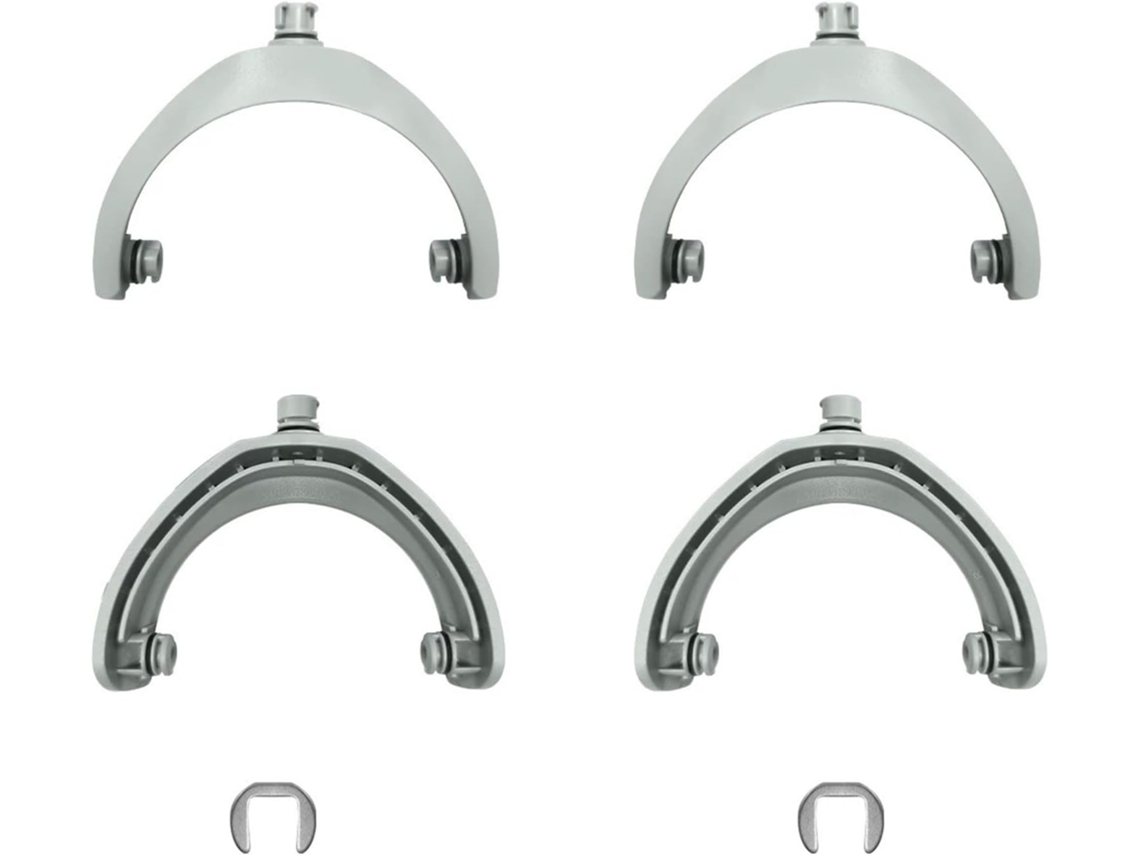 Lurelia Organizador De Mesa Para Headset, Suporte Vertical, Giratório, Couro Pu, 1par