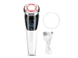 Máquina De Beleza Ems Com Fototerapia De Corrente Micro, Compressão Quente E Fria Para Cuidado Facial Em Casa