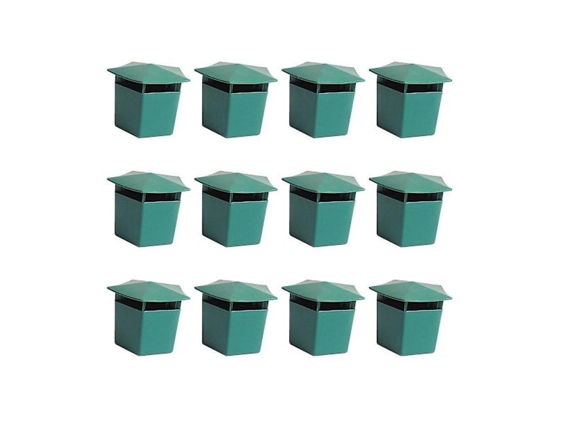 Conjunto de 12 armadilhas orgânicas para caracóis, seguras