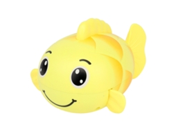 Primerox brinquedo Peixe Banho Infantil Interativo Leve Seguro Pvc Brincadeira Água Bebê