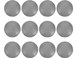 Redes De Proteção Pretas Para Alto-falantes E Microfones, Feitas De Ferro.