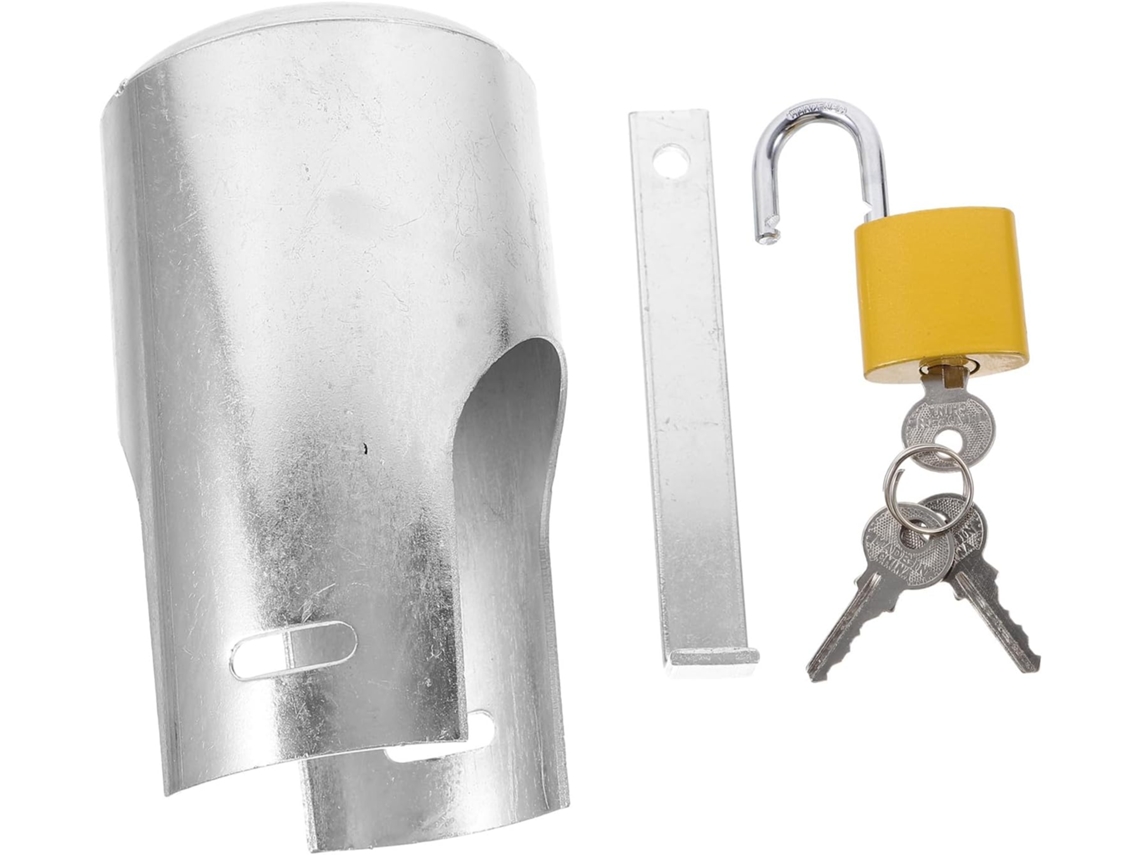 Kit De Trava Multifuncional Para Torneira Externa Com Capa Protetora,
