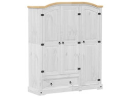 Conjunto 1 Wardrobe, Wardrobes Vidaxl Branco Madeira De Pinho (n/a)