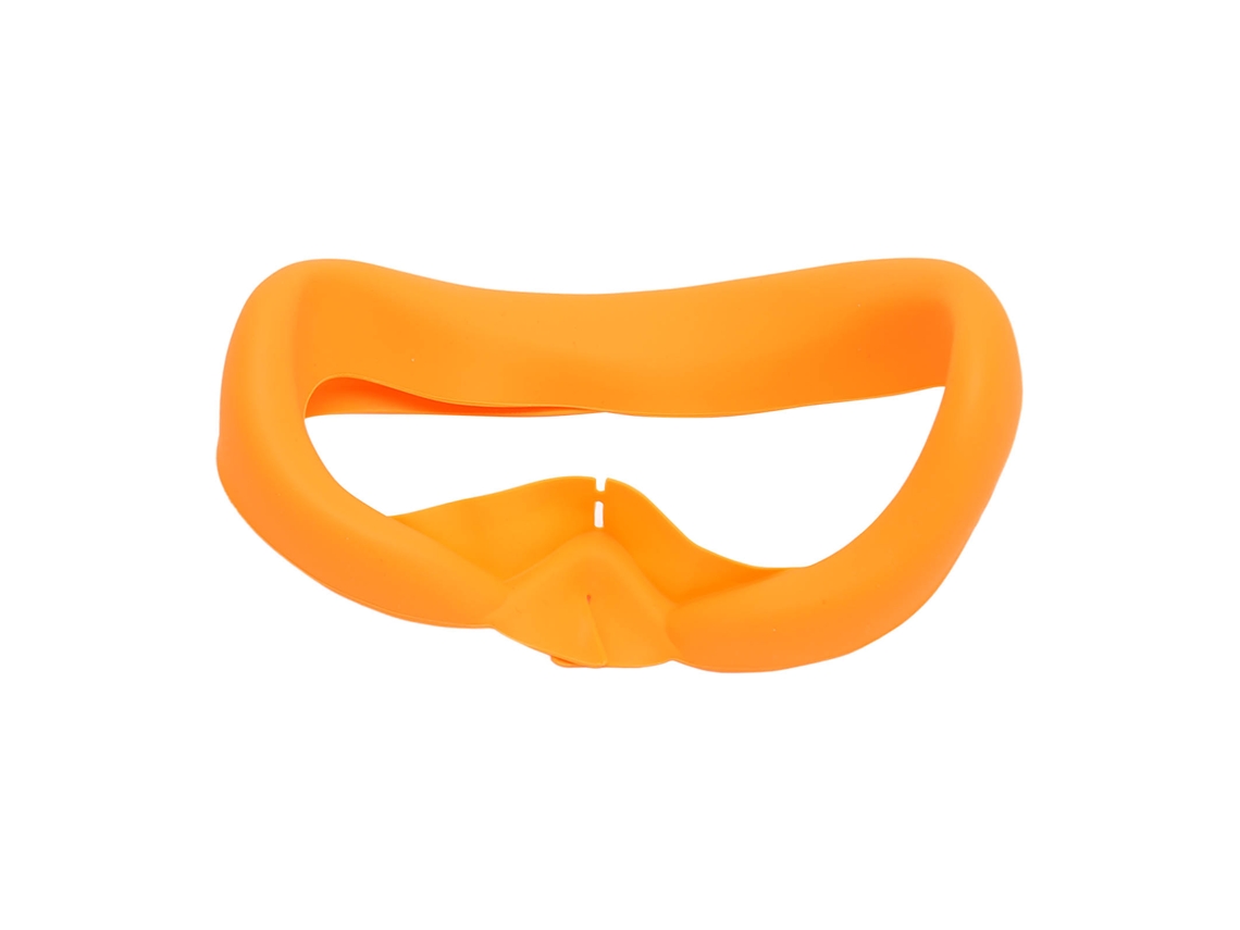 Aetheria capa Facial de Silicone para Pico 4 Acolchoamento Soft Lavável Resistente À Água Laranja