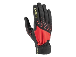 Luvas Ultra Trail Storm Vermelho,Preto 8.0 Homem LEKI