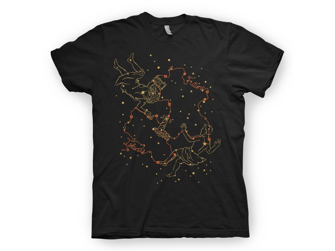 Future Islands Tour 2017 T shirt ROCKINSTONE Unisex Adults Best Sellers Size:s