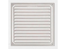 Grelha de Ventilação Brinox 20x20cm - Aluminío