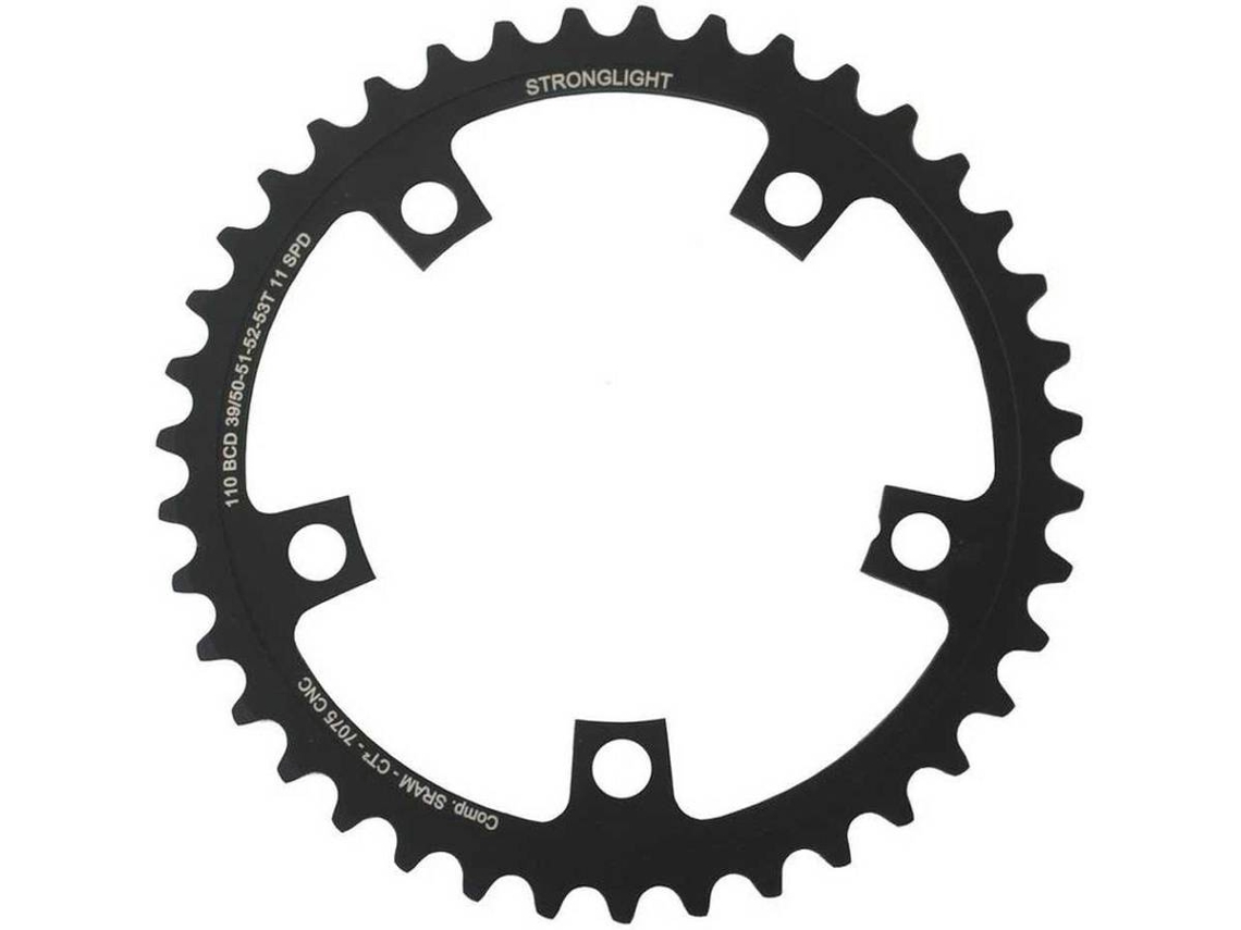 Prato para Bicicleta STRONGLIGHT Ct2 Interior 5B Sram Force/Red 22 110 Bcd