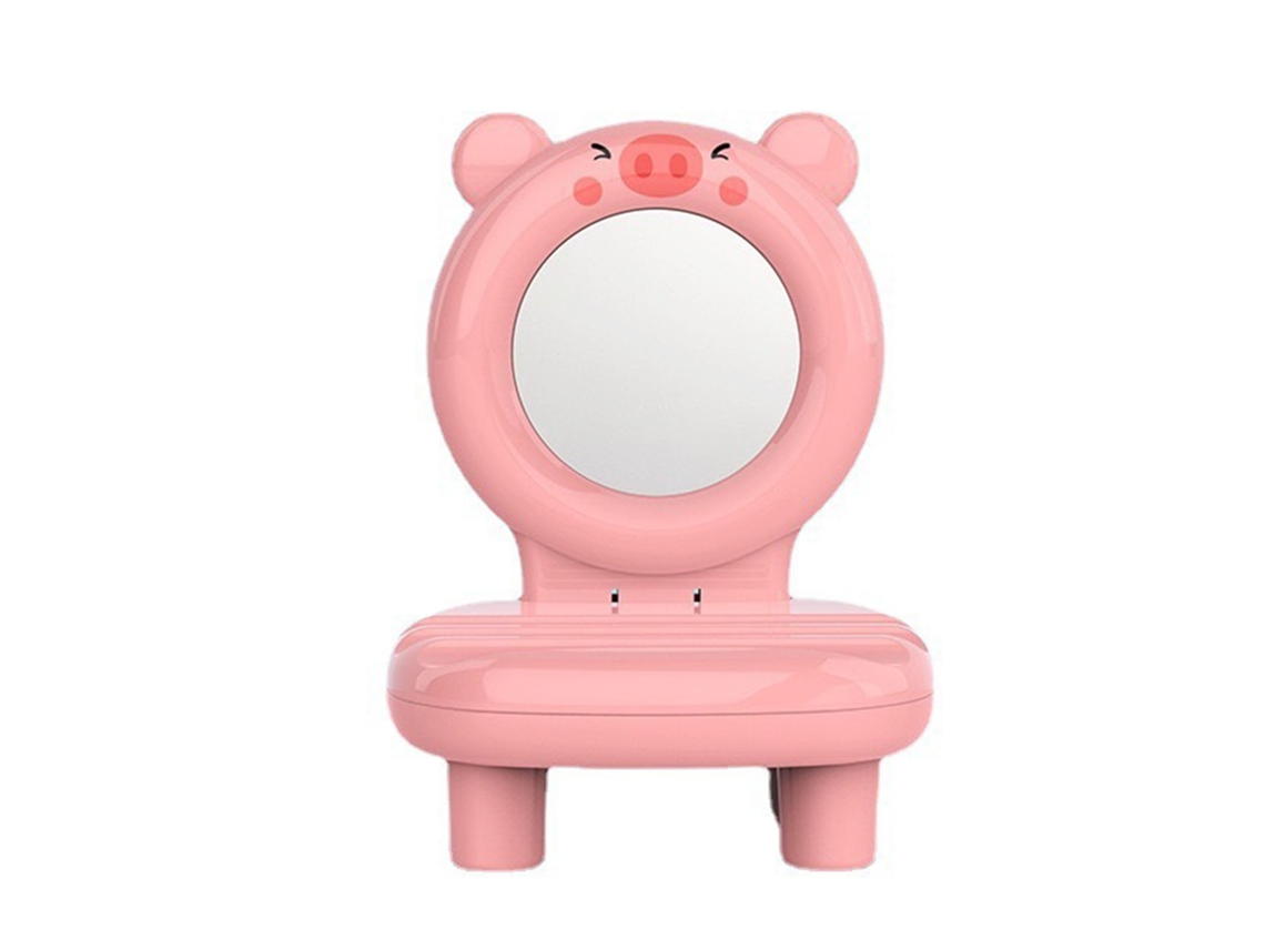 Suporte de Mesa LAXISCREED Animal Cartoon Rosa Ajustável