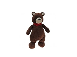 Peluche BI-JOY Urso Vintage com Lenço Vermelho 58 Cm