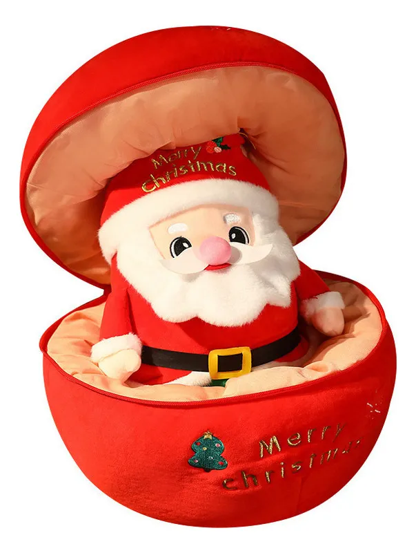 Presente De Maçã De Natal Com Papai Noelvayotoy