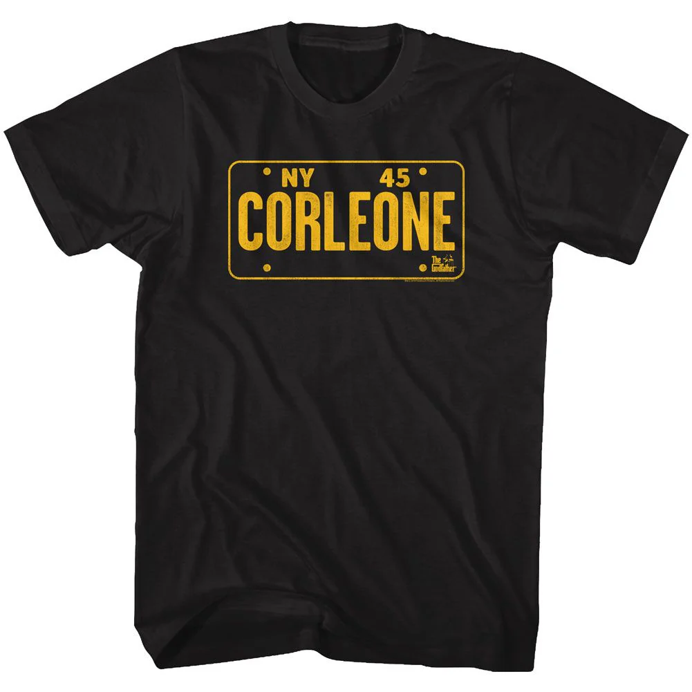 Unisex Adult T-shirt Rockinstone Godfather Ny '45 Black Sizexxxl