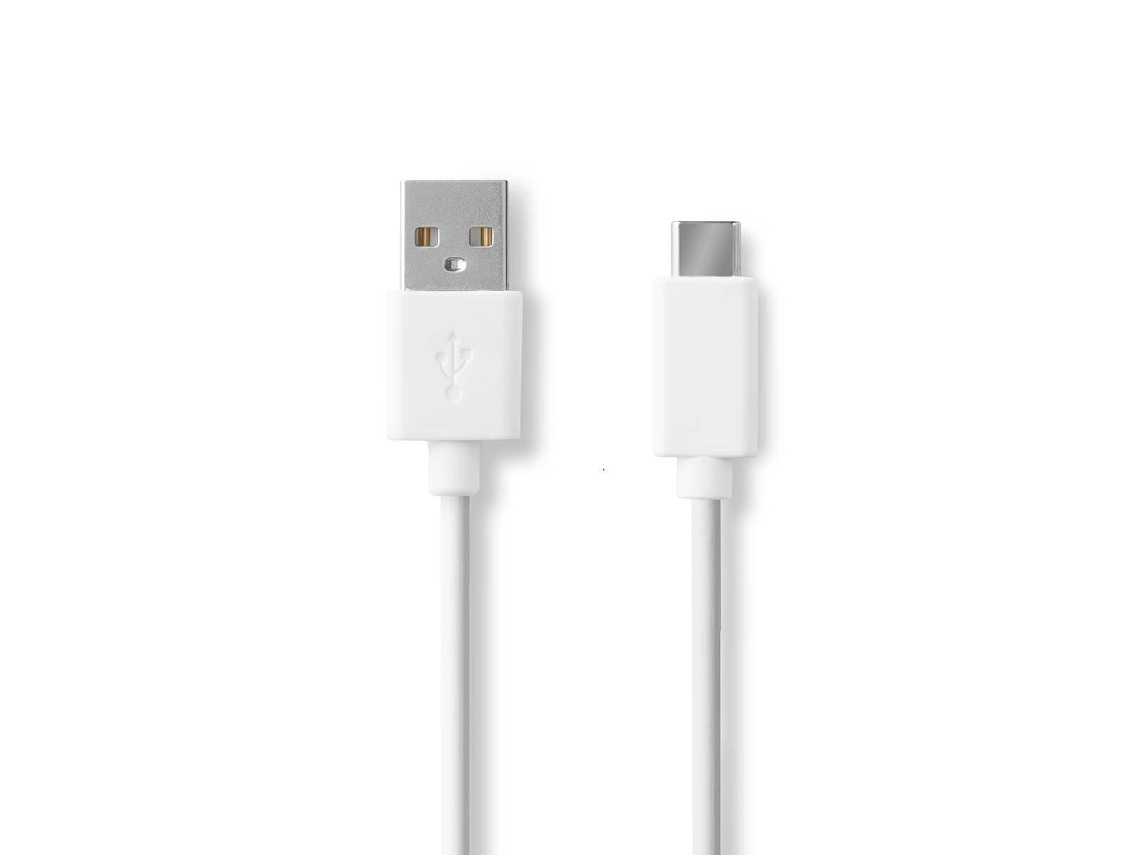 Nedis Ccgw60600Wt10 Cabo Usb 1 M Usb 2.0 Usb a Usb C Branco