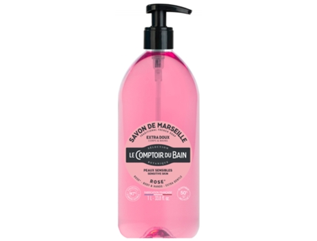 Sabonete Tradicional de Marselha com Rosa 1 L LE COMPTOIR DU BAIN