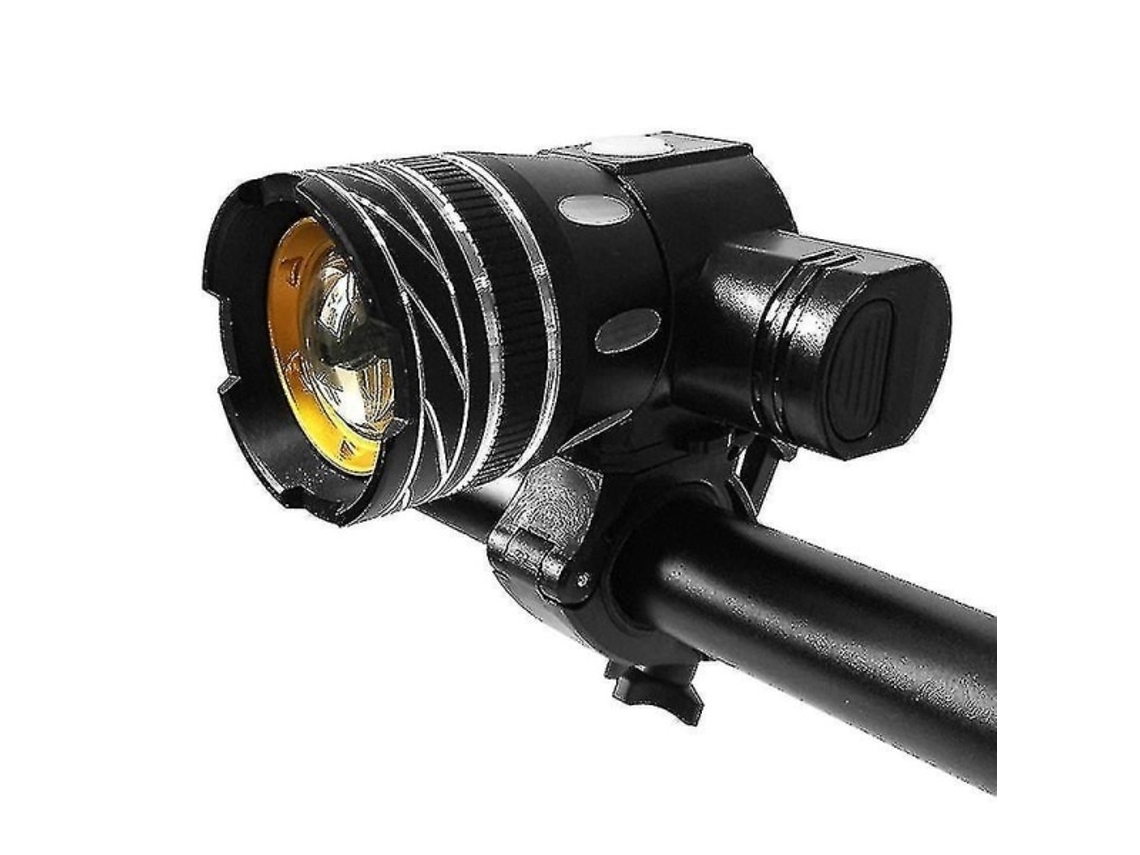 Lurelia Luz De Bicicleta, Farol/ Lanterna/ Conjunto De Lâmpadas Led Z30 15000lm T6 Para Bicicleta, Recarregável Via Usb, Impermeável E Com Zoom.