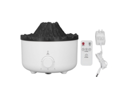 Laxiscreed Difusor De Aromaterapia Ultrassônico 3d, Vulcão Doméstico Com Controle Remoto E Bateria