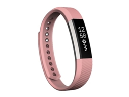 Pulseira De Relógio Fitbit Alta, Silicone Com Textura Oblíqua, Tamanho Pequeno, Comprimento Aproximado 18, 5 Cm, Chenille Rosa