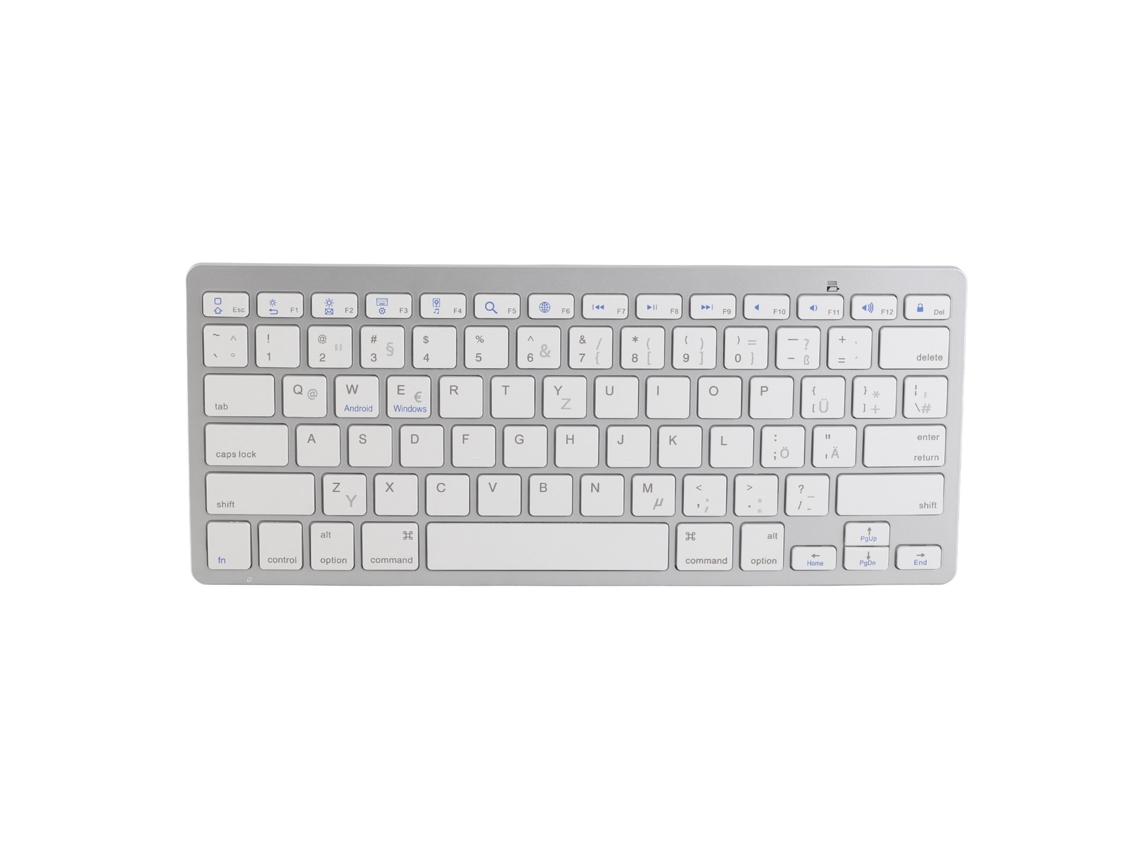 2026 teclado Alemão Ultra Fino Sem Fio Bluetooth