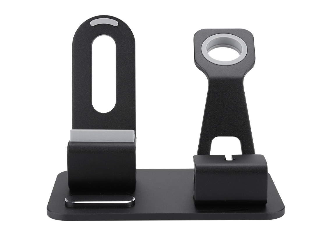 Suporte De Ligação De Alumínio 3 Em 1 (para Apple Iphone, Watch E Airpods)