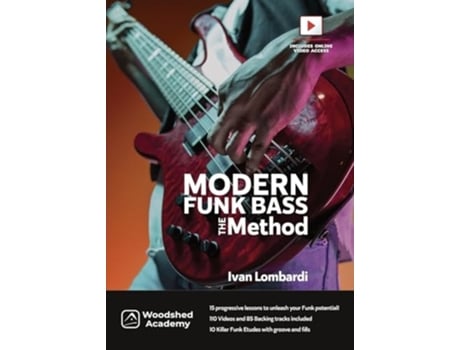Livro Modern Funk Bass - The Method de Ivan Lombardi (Inglês)