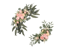Laxiscreed Dahlia Mixed Rose Water Sign Para Casamentos E Decoração De Entrada