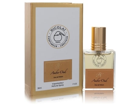 Eau De Parfum Nicolai Amber Oud by Nicolai Spray 1 oz (30 ml)