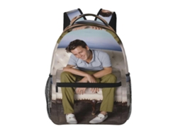 Mochila Johnny Depp Para Estudantes, Leve E Resistente, Impermeável E Com Alça De Ombro Ajustável.