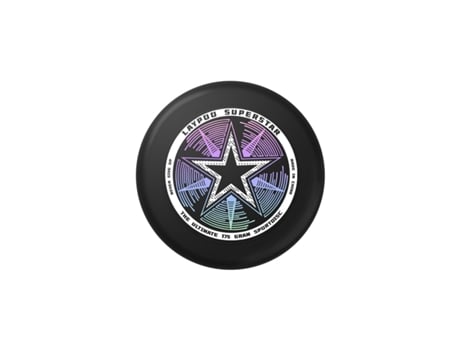 Ultimate Aerodynamic Frisbee 175g Versátil Ultra Lightweight Preto De Faugères