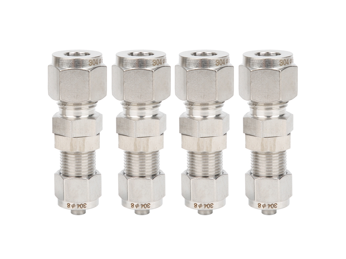 Laxiscreed Encaixe De Tubo De Compressão Em Aço Inoxidável De Dupla Ferragem